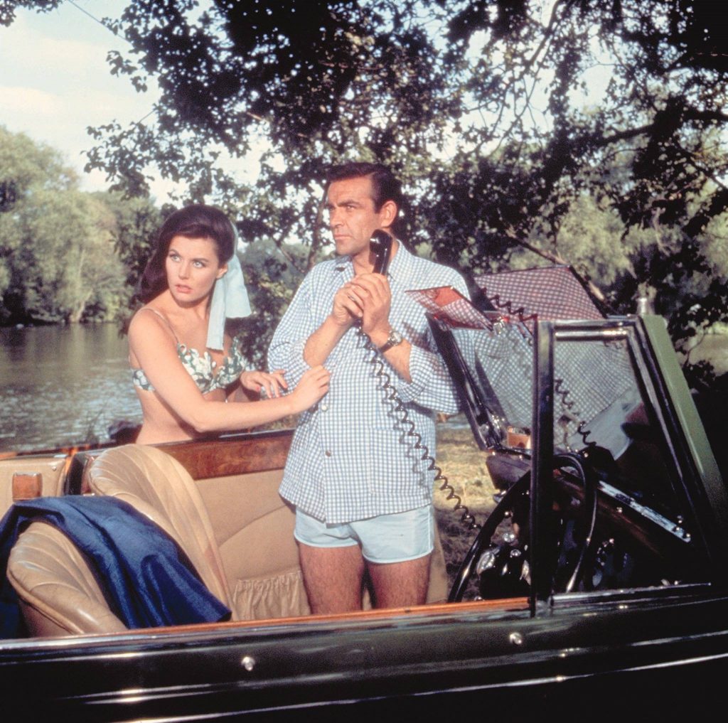 Sean Connery en Eunice Gayson in From Russia With Love