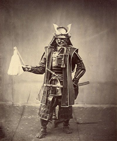 Traditionele samurai-krijger.