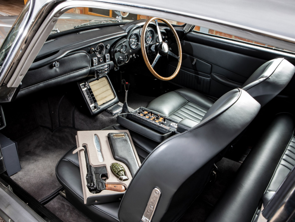 1965 Aston Martin DB5 "Bond Car" Simon Clay ©2019 Courtesy of RM Sotheby's