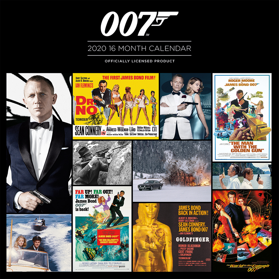 James Bond kalender 2020 Pyramid International 1