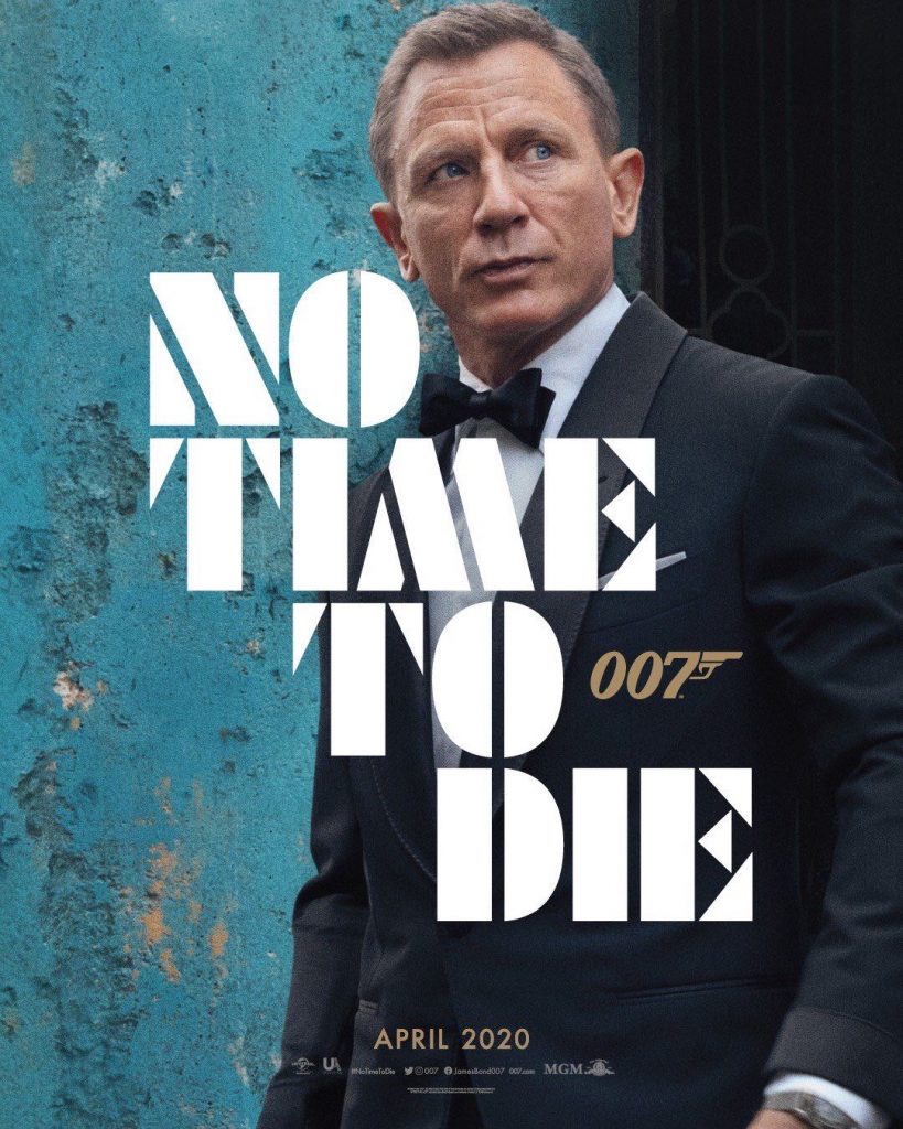No Time To Die Teaserposter 2019