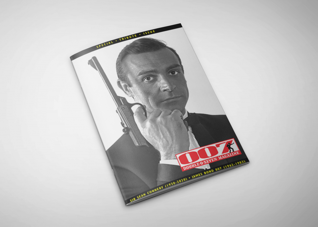 De cover van de Tribute Edition van 007Magazine